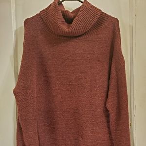 Oversized Turtleneck Sweater